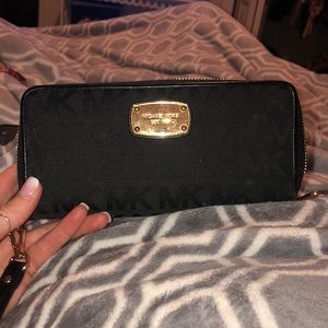 Michael Kors black wristlet!